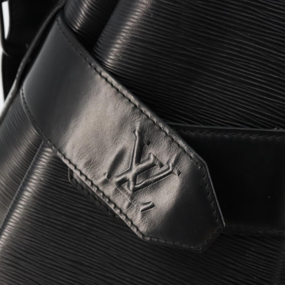 Louis Vuitton Vintage Sac D'epaule Epi Leather Black Leather Shoulder Bag Bag (Pre-Owned)