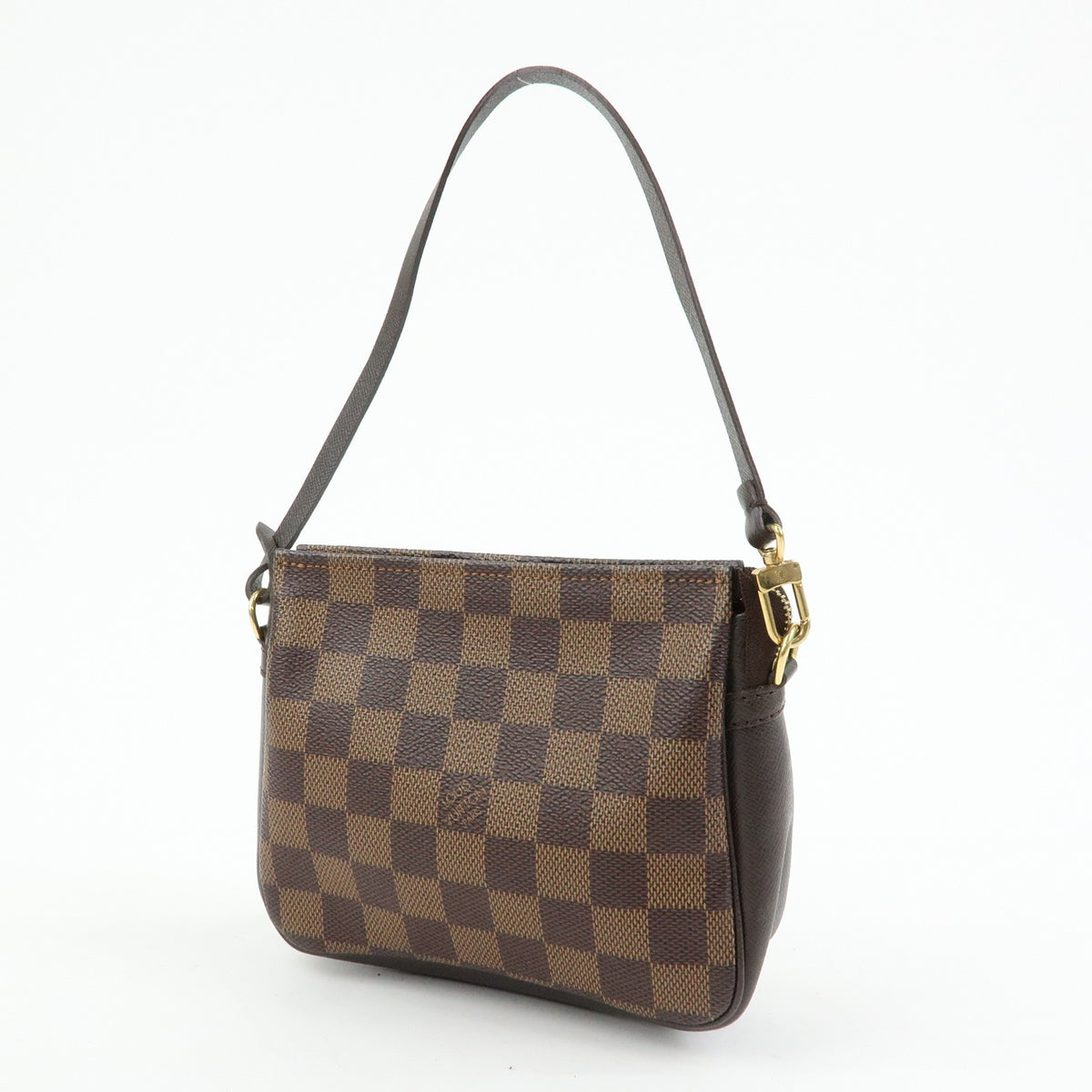 Louis Vuitton Trousse Make Up Damier Brown Canvas Clutche & Pouche Bag (Pre-Owned)