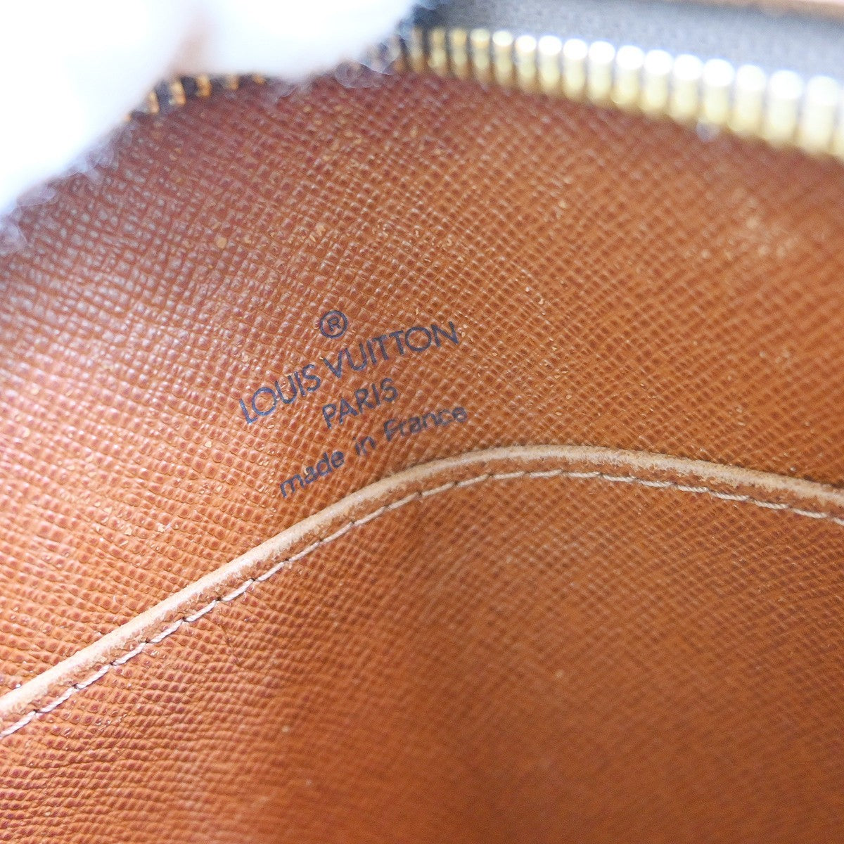 Louis Vuitton Drouot Monogram Canvas Brown Canvas Handbag (Pre-Owned)