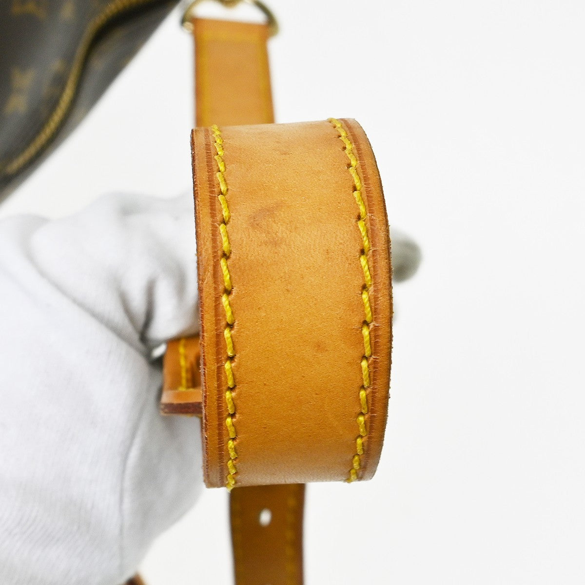 Louis Vuitton Keepall Bandouliere Monogram Canvas Brown Canvas Travel Bag Bag (Pre-Owned)