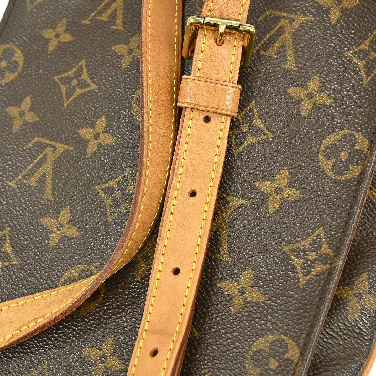 Louis Vuitton Musette Salsa Monogram Canvas Brown Canvas Shoulder Bag Bag (Pre-Owned)