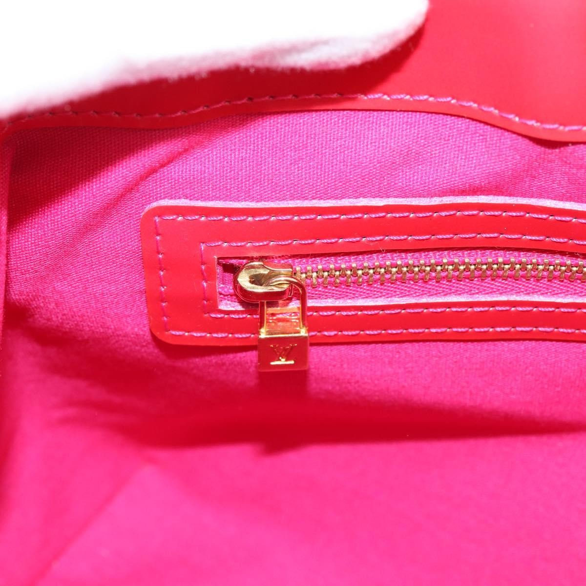Louis Vuitton Wilshire Monogram Vernis Pink Patent_Leather Tote Bag Bag (Pre-Owned)