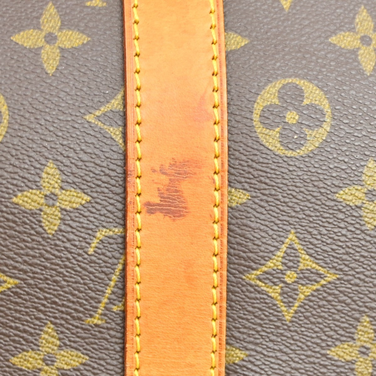 Louis Vuitton Keepall Monogram Brown Canvas Travel Bag Bag (Pre-Owned)