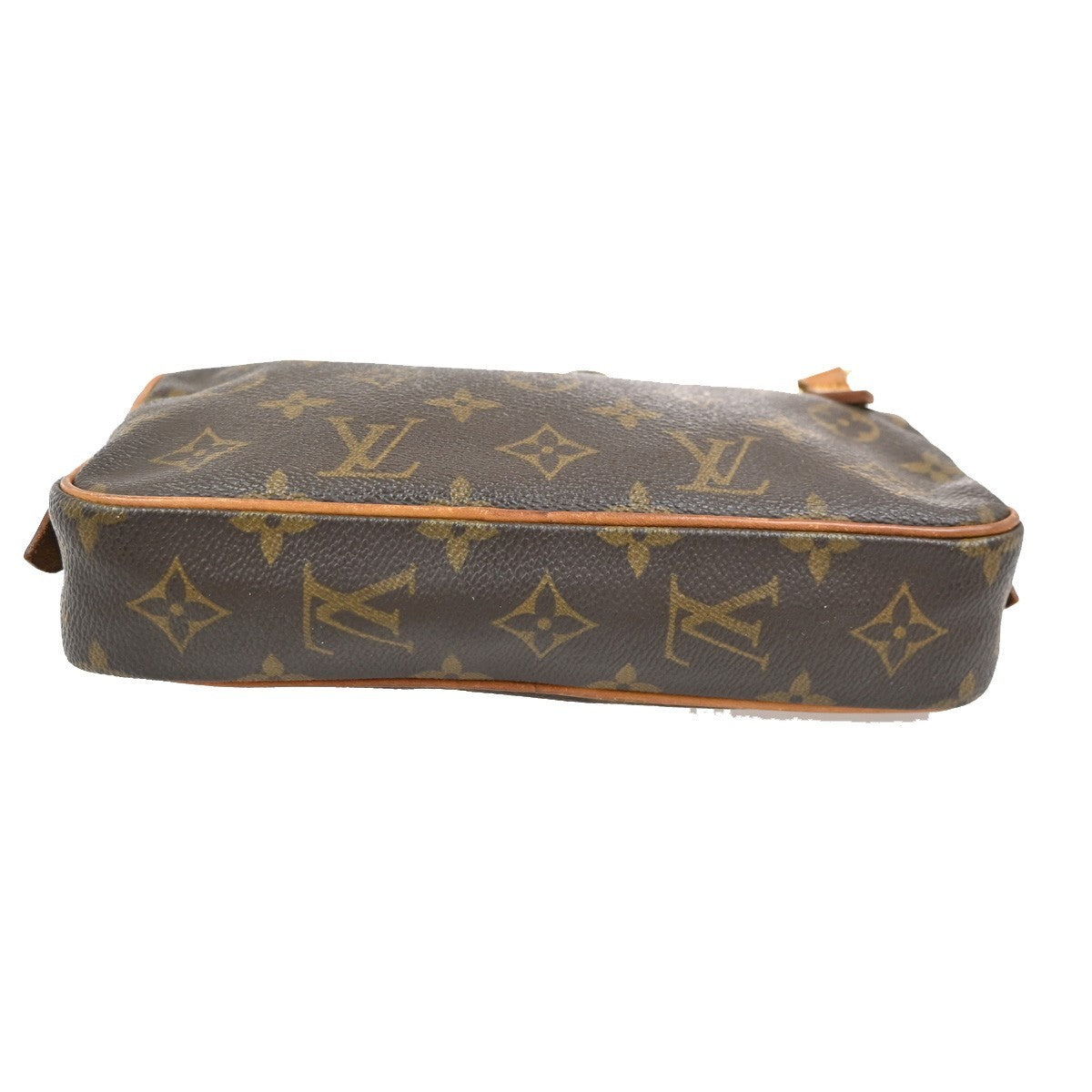 Louis Vuitton Pochette Marly Bandouliere Monogram Canvas Brown Canvas Shoulder Bag Bag (Pre-Owned)