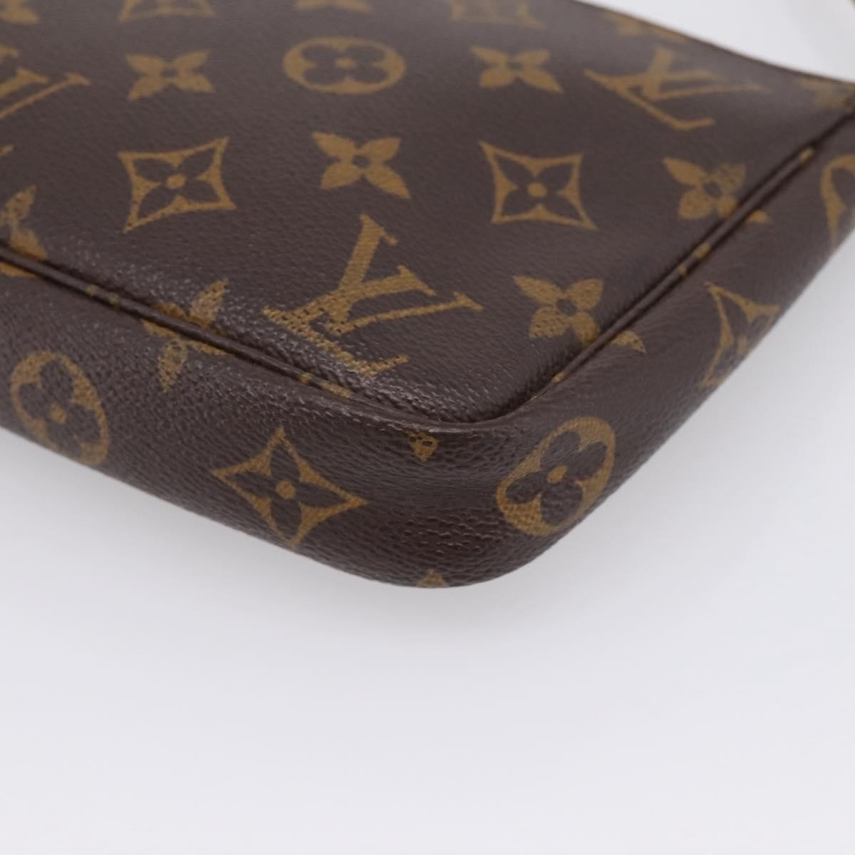 Louis Vuitton Pochette Accessoires Nm Monogram Canvas Brown Canvas Clutche & Pouche Bag (Pre-Owned)