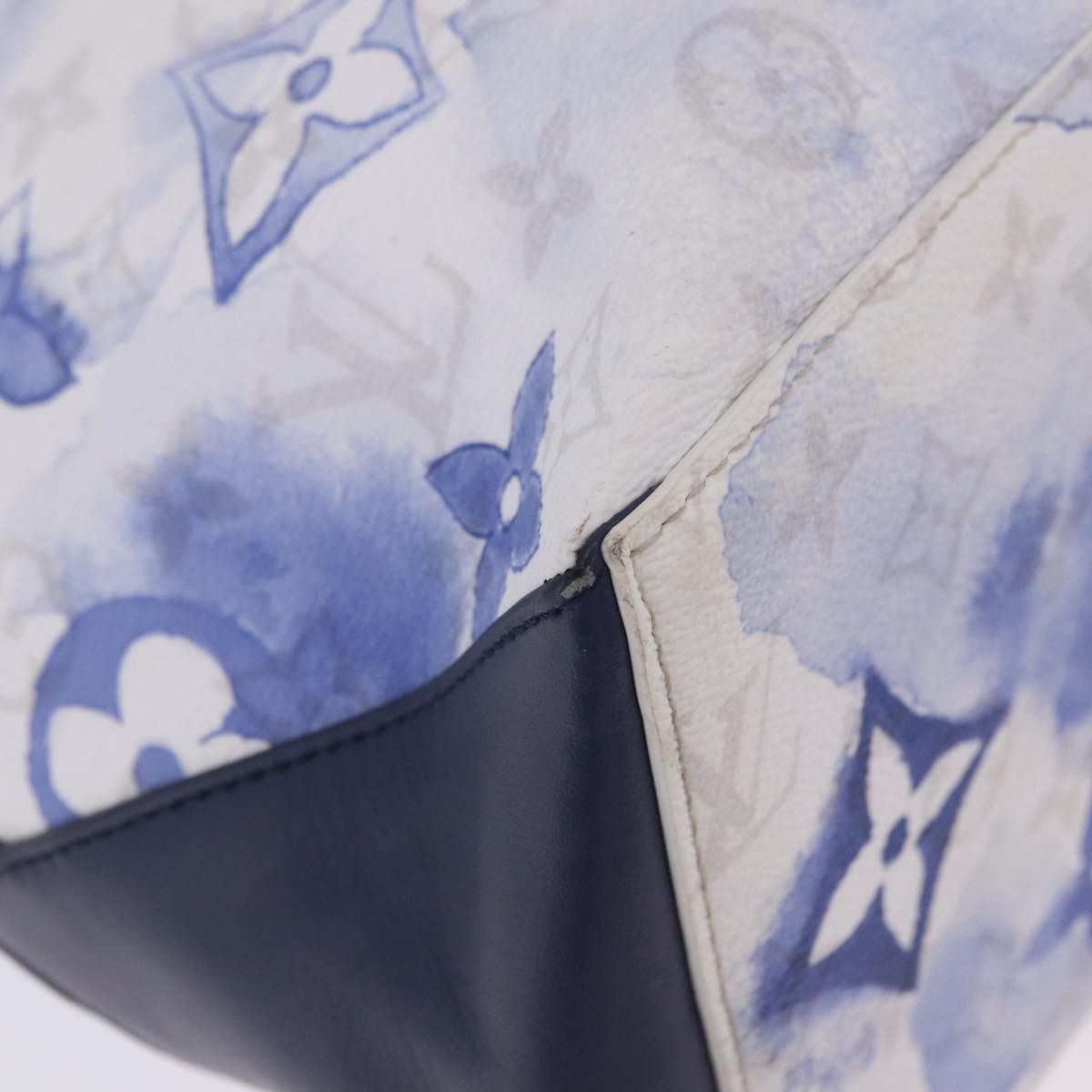 Louis Vuitton New Limited Edition Monogram Watercolor Canvas Blue Canvas Tote Bag Bag (Pre-Owned)