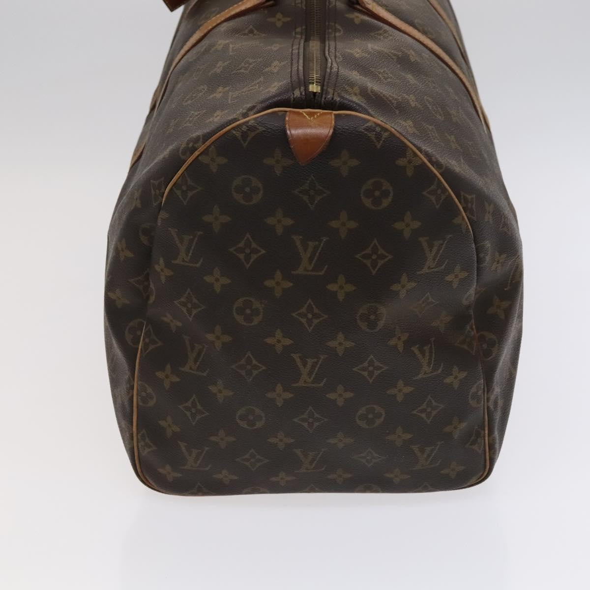 Louis Vuitton Keepall Monogram Canvas Brown Canvas Travel Bag Bag (Pre-Owned)