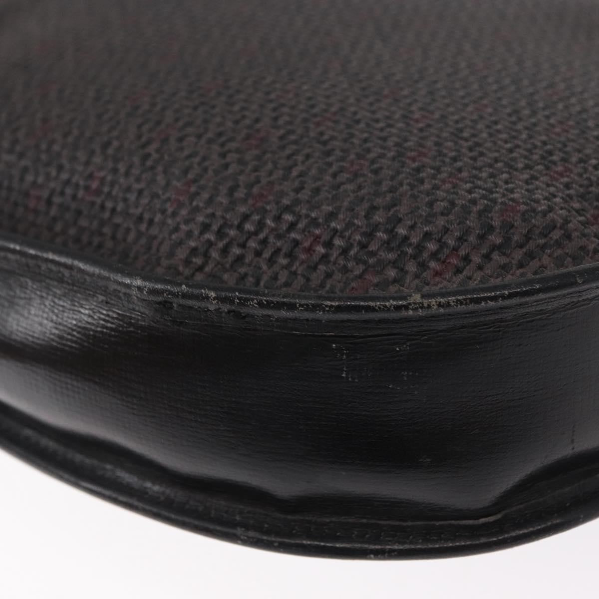 Saint Laurent Vintage Canvas Black Canvas Shoulder Bag Bag (Pre-Owned)