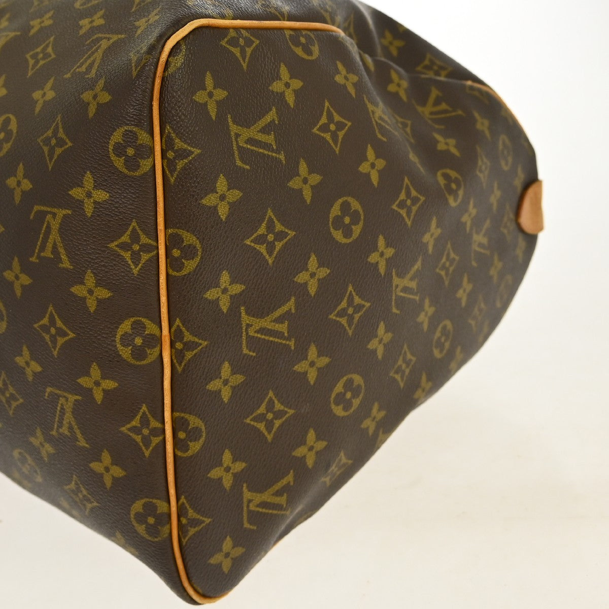 Louis Vuitton Keepall Monogram Canvas Brown Canvas Travel Bag Bag (Pre-Owned)