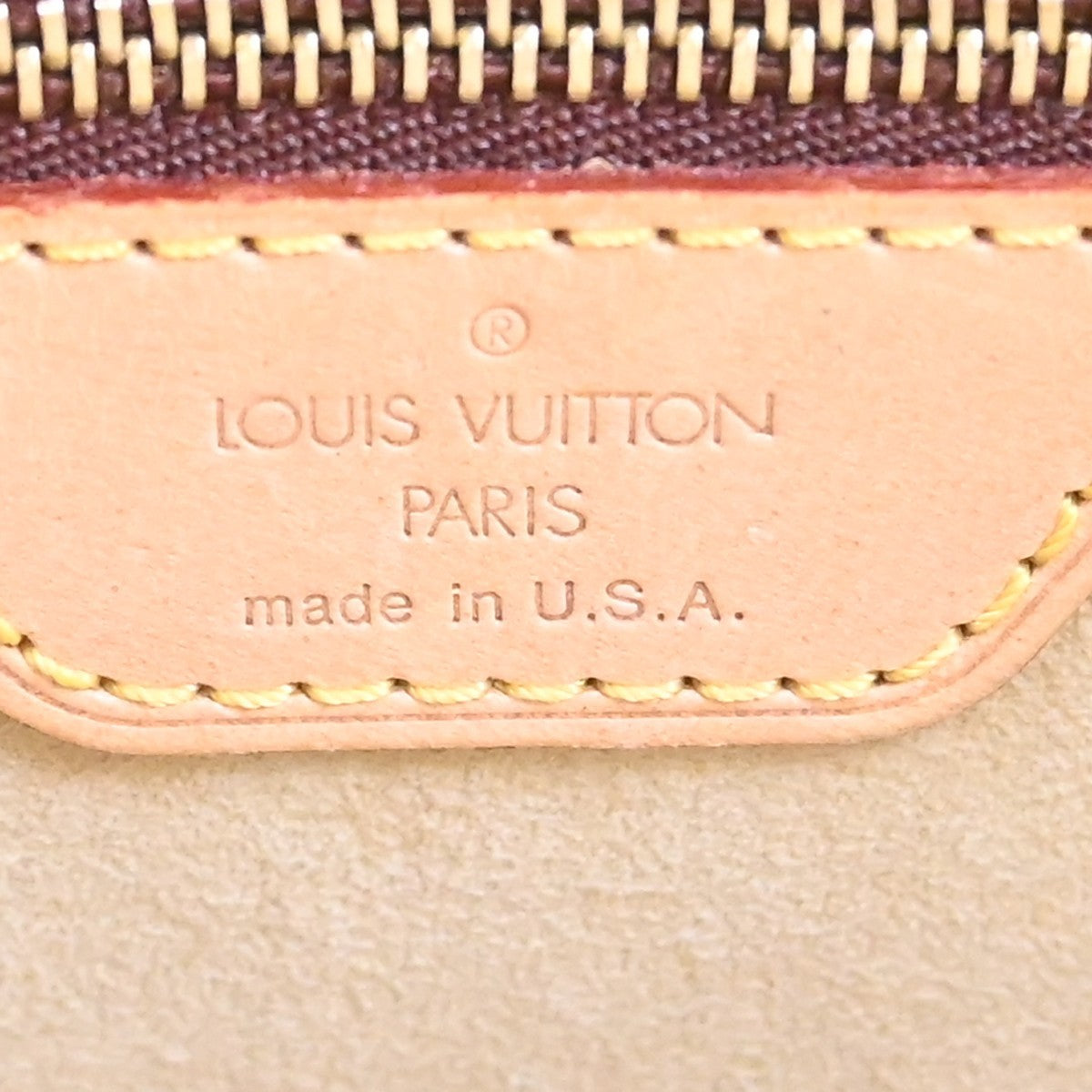 Louis Vuitton Looping Monogram Canvas Brown Canvas Handbag (Pre-Owned)
