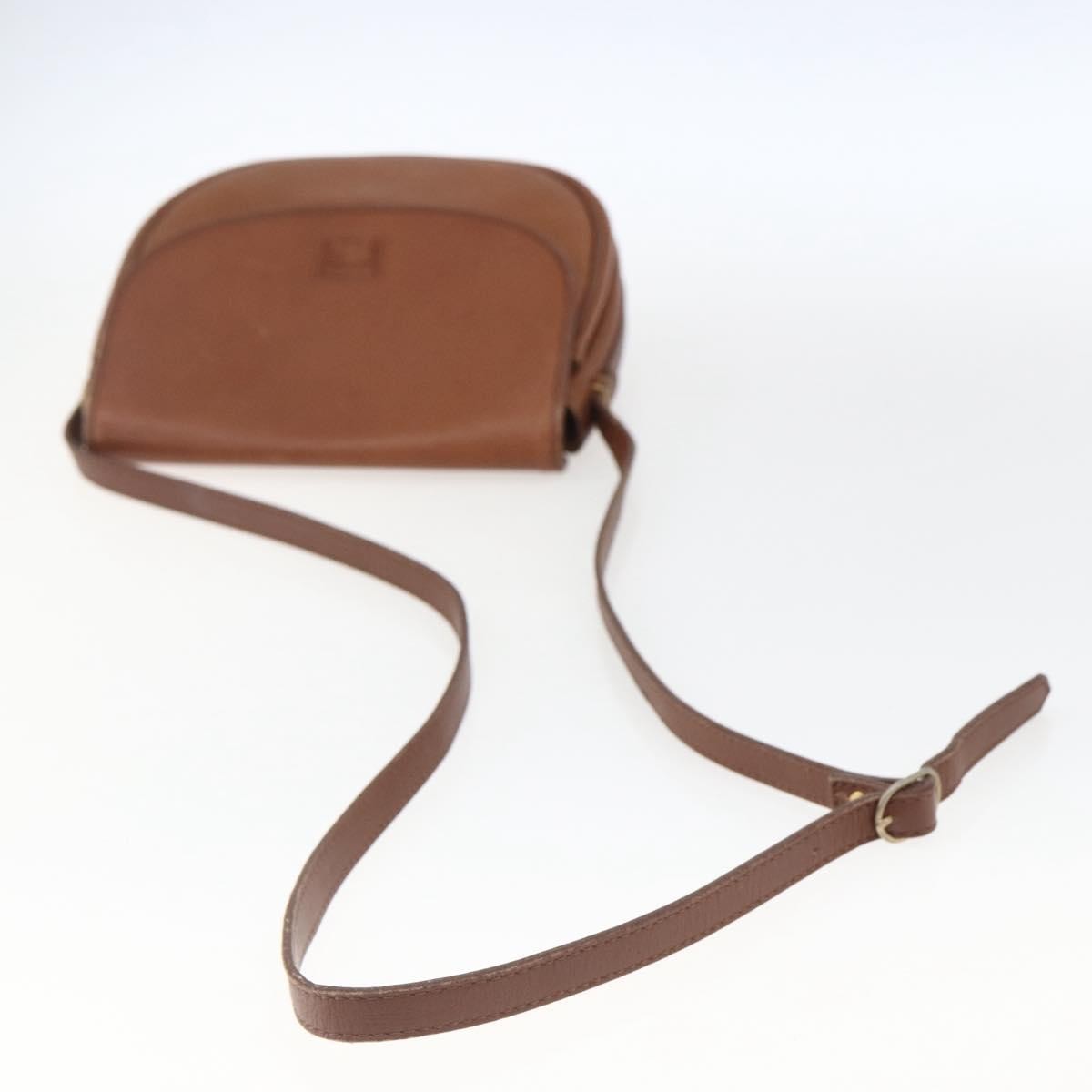 Burberry Vintage Leather Brown Leather Shoulder Bag Bag (Pre-Owned)