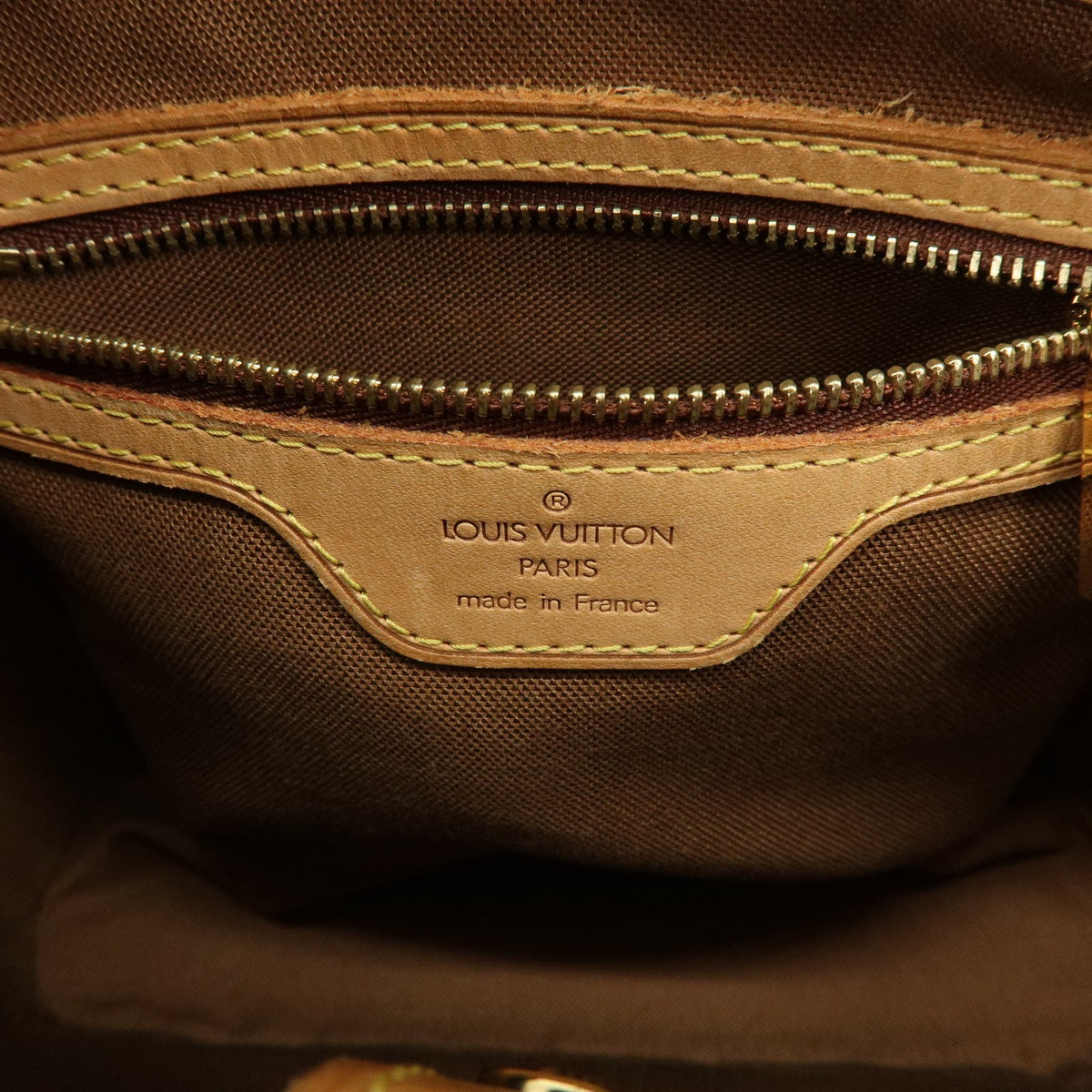 Louis Vuitton Vavin Monogram Empreinte Leather Brown Canvas Tote Bag Bag (Pre-Owned)