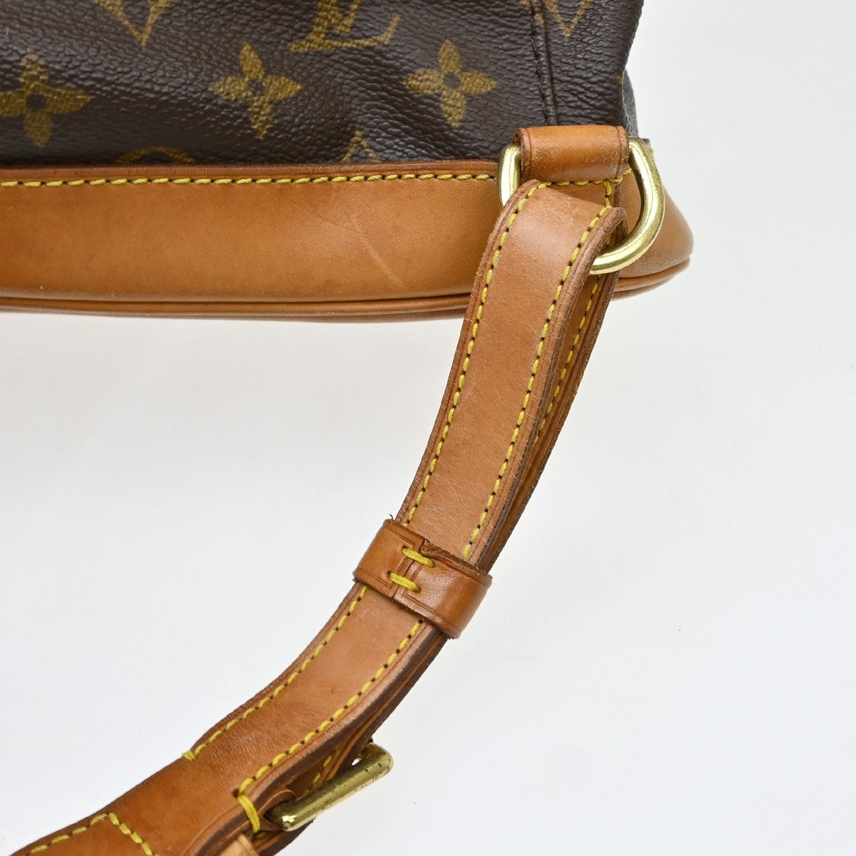 Louis Vuitton Vintage Montsouris Monogram Canvas Brown Canvas Backpack Bag (Pre-Owned)