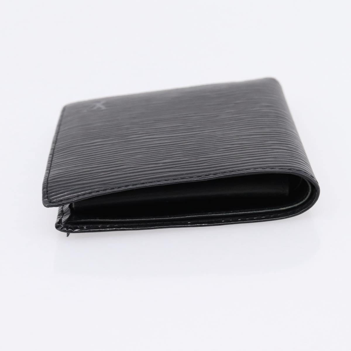 Louis Vuitton Marco Epi Leather Black Leather Wallets Accessory (Pre-Owned)