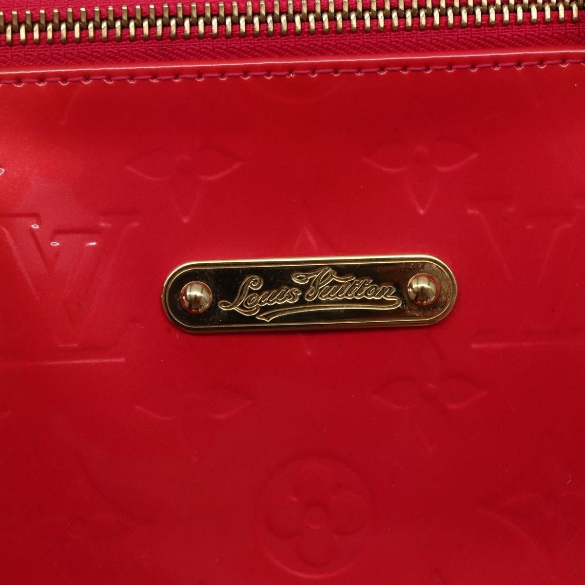Louis Vuitton Bellevue Monogram Vernis Pink Patent_Leather Tote Bag Bag (Pre-Owned)