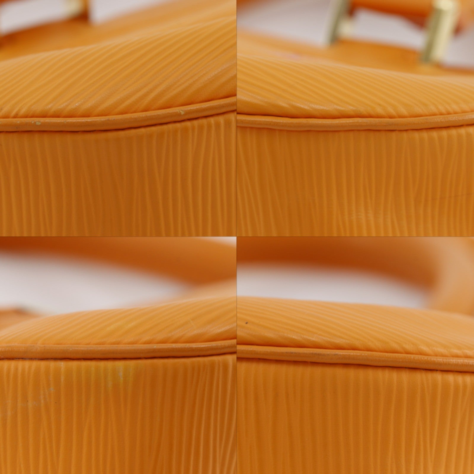 Louis Vuitton Dhanura Epi Leather Orange Leather Handbag (Pre-Owned)