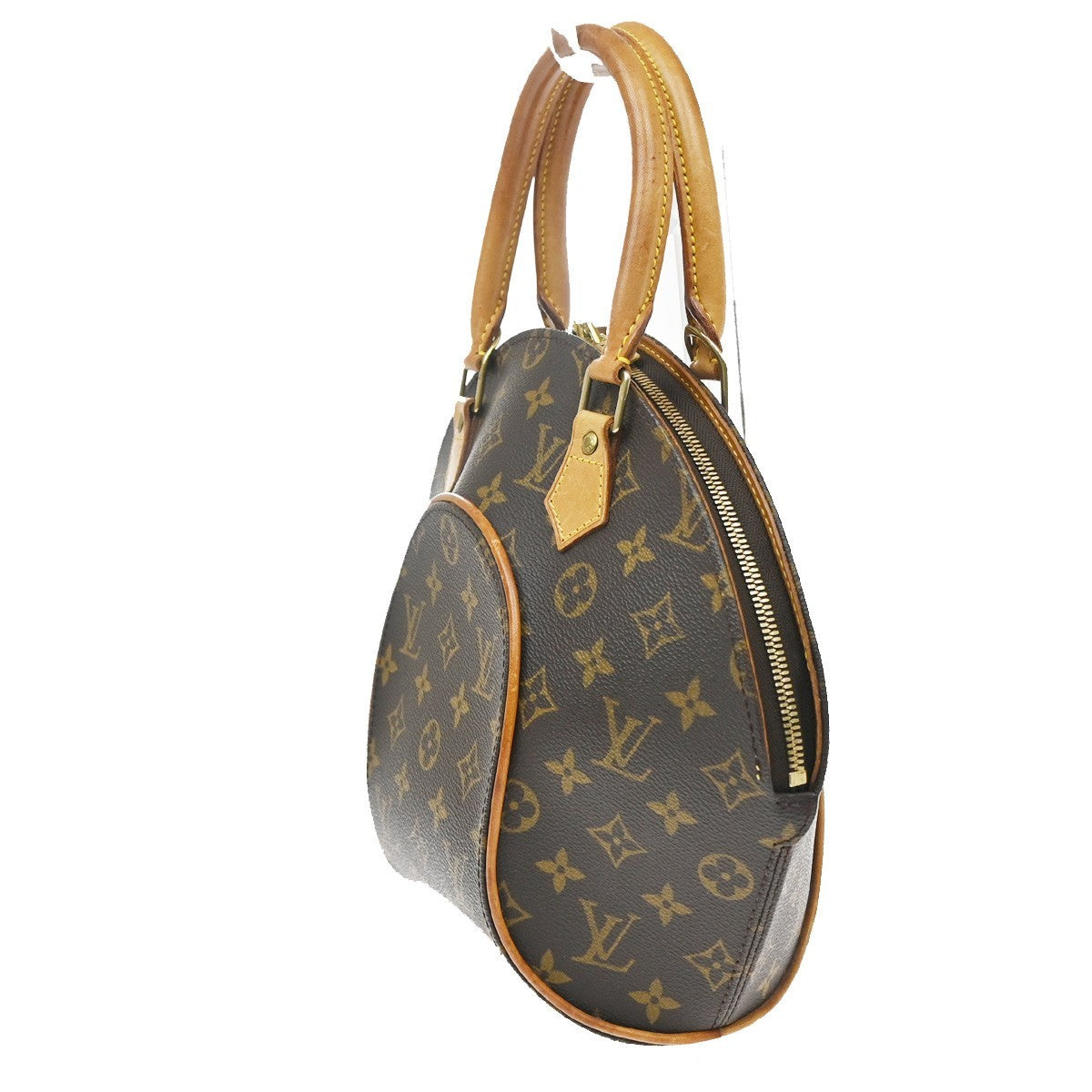 Louis Vuitton Ellipse Monogram Canvas Brown Canvas Handbag (Pre-Owned)