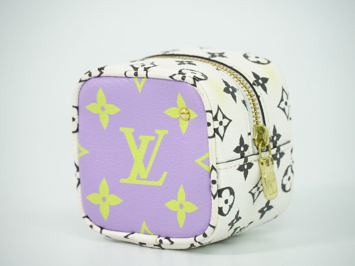 Louis Vuitton Cube Coin Purse Limited Edition Colored Monogram Giant Multicolour Canvas Clutche & Pouche Bag (Pre-Owned)