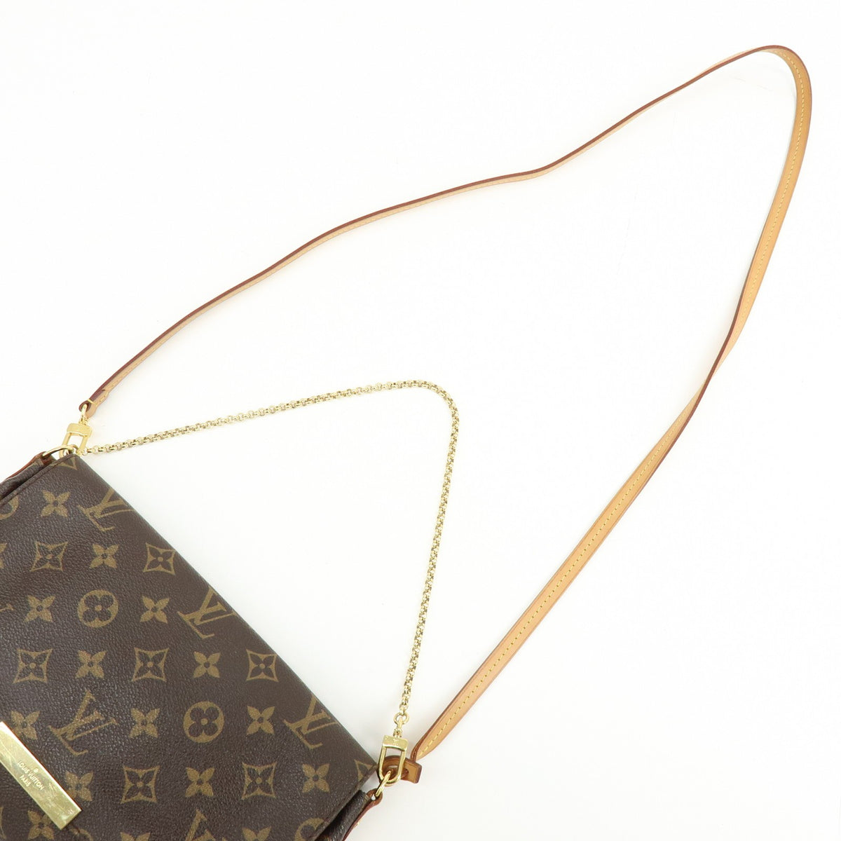 Louis Vuitton Favorite Monogram Canvas Brown Canvas Handbag (Pre-Owned)
