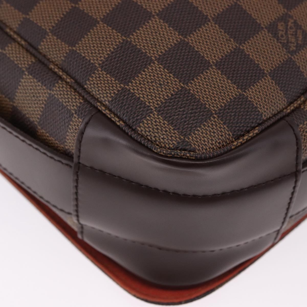Louis Vuitton Bastille Damier Ebene Brown Canvas Shoulder Bag Bag (Pre-Owned)