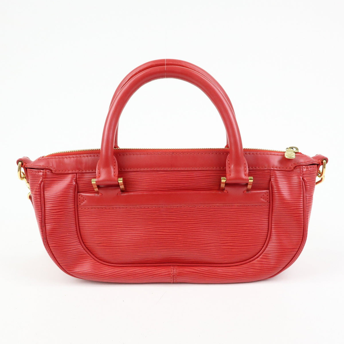 Louis Vuitton Dhanura Epi Leather Red Leather Handbag (Pre-Owned)