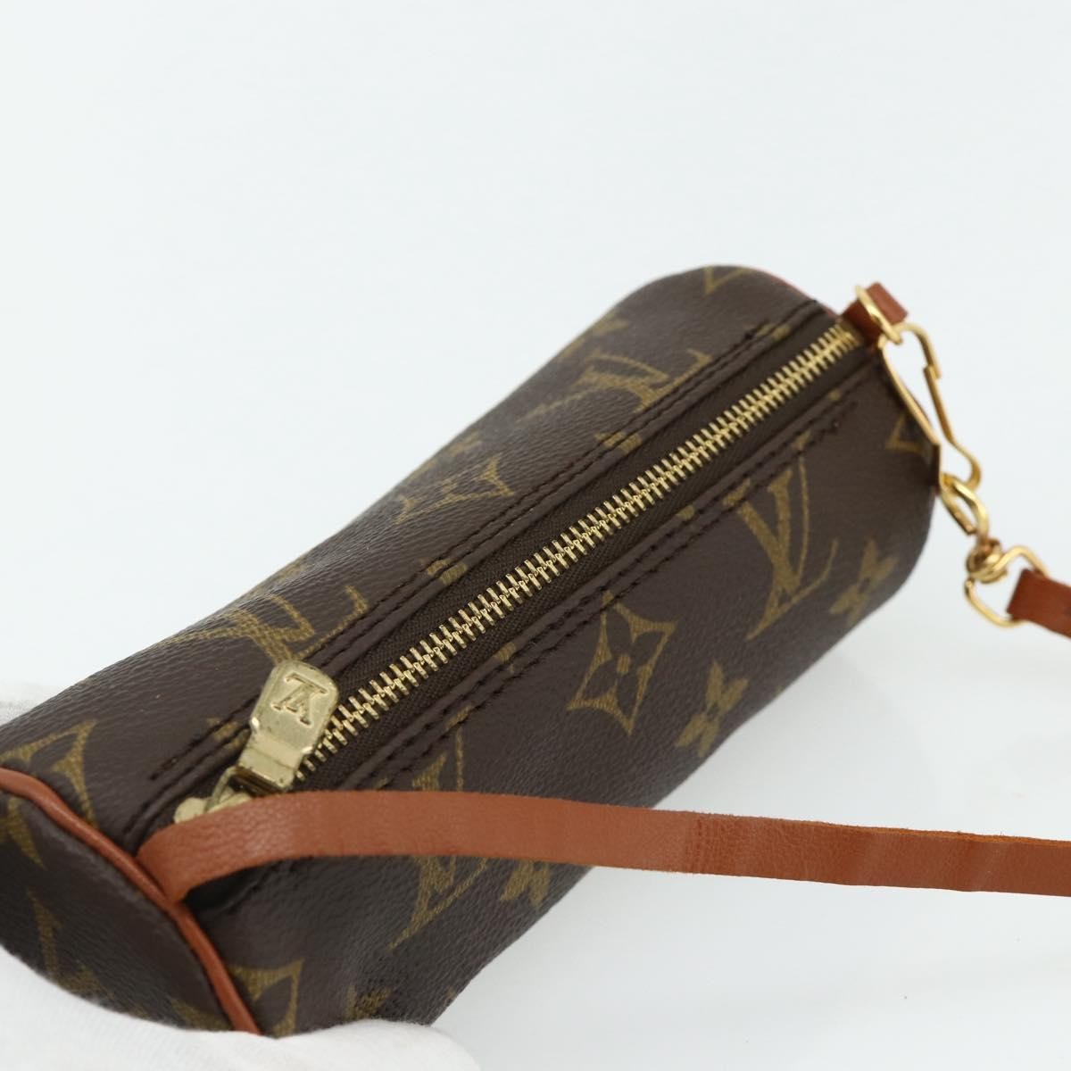 Louis Vuitton Papillon Pochette Monogram Canvas Brown Canvas Clutche & Pouche Bag (Pre-Owned)