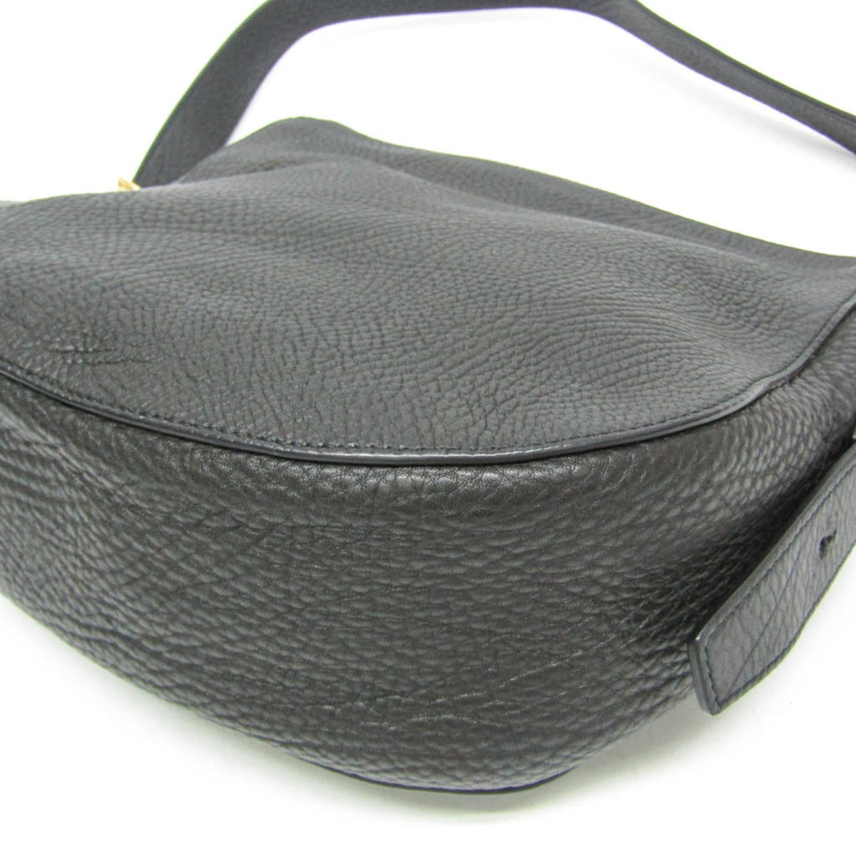 Burberry Zip Clutch Leather Black Leather Clutche & Pouche Bag (Pre-Owned)