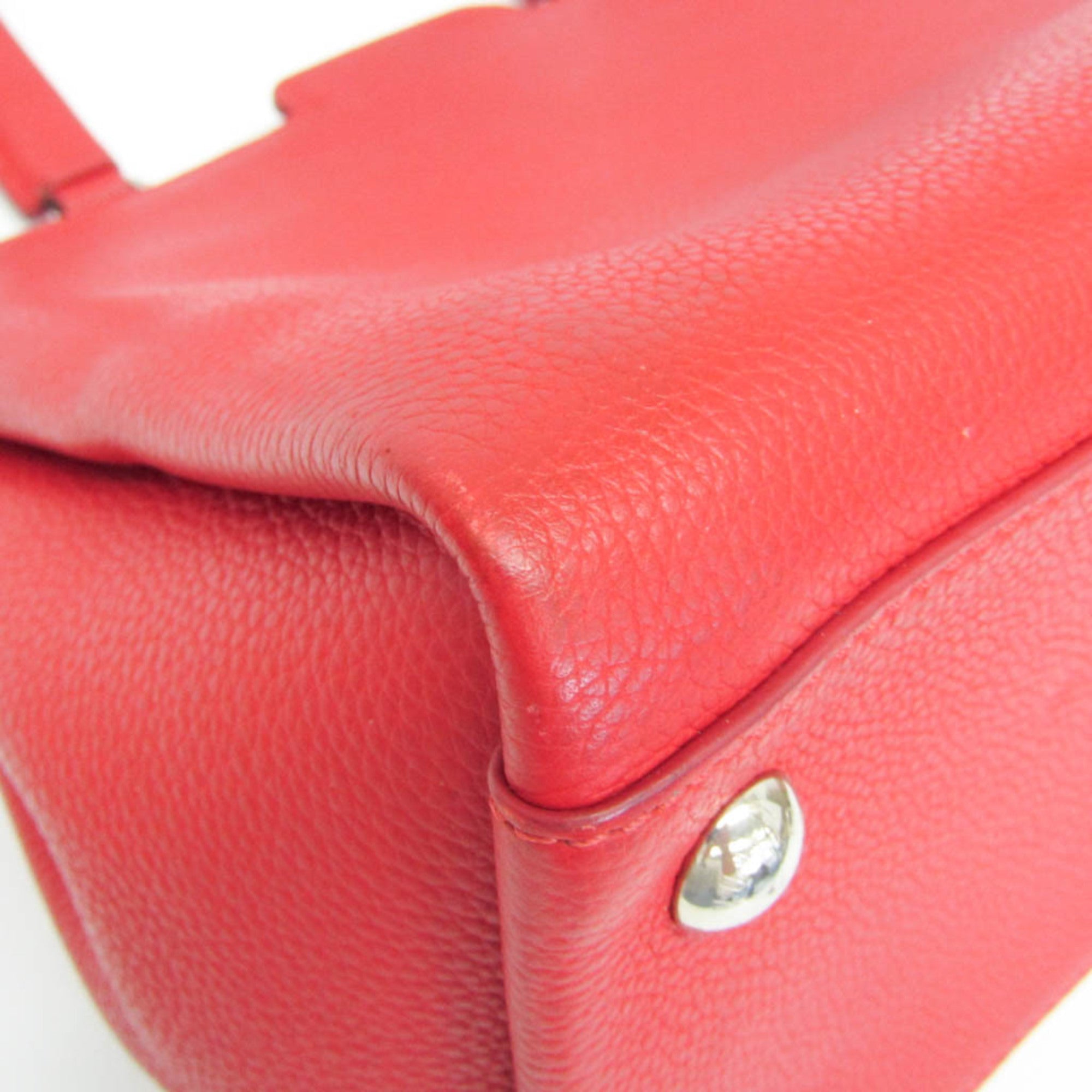 Louis Vuitton Astrid Leather Red Leather Handbag (Pre-Owned)