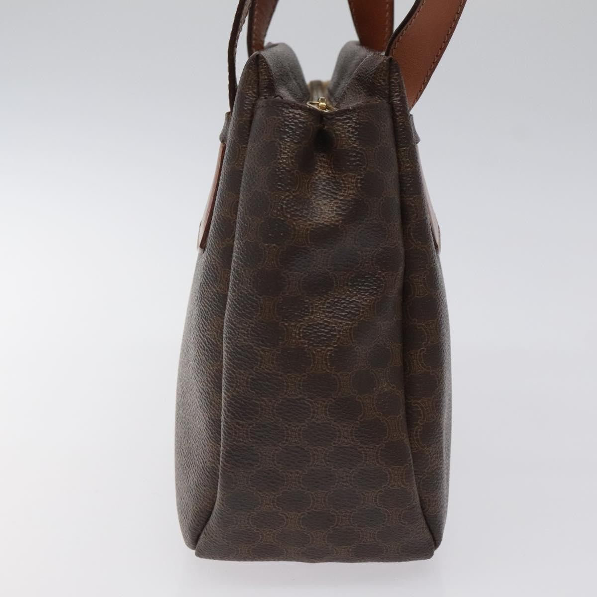 Celine Macadam Canvas Brown Canvas Tote Bag Bag (Pre-Owned)