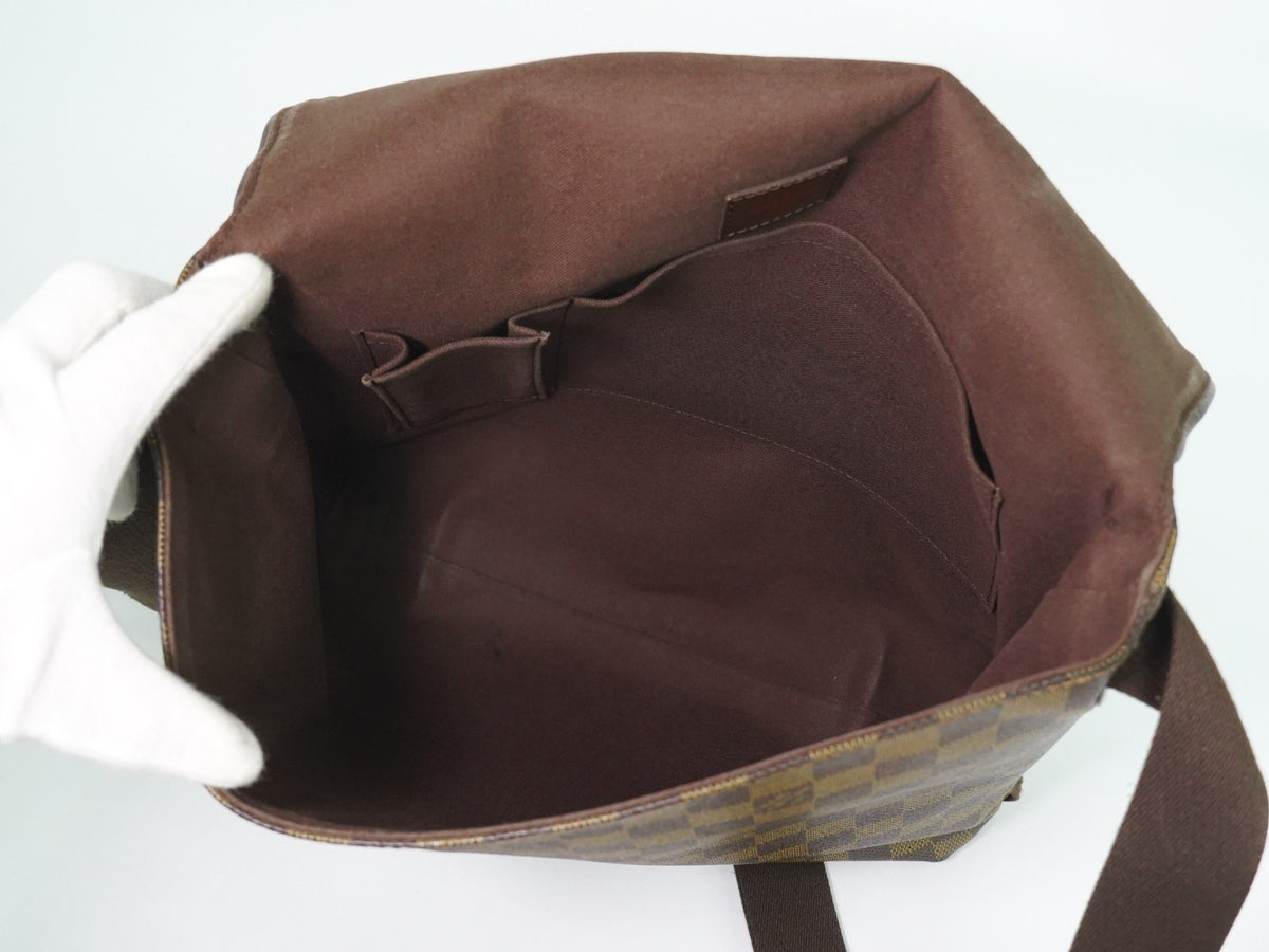 Louis Vuitton Brooklyn Damier Brown Canvas Handbag (Pre-Owned)