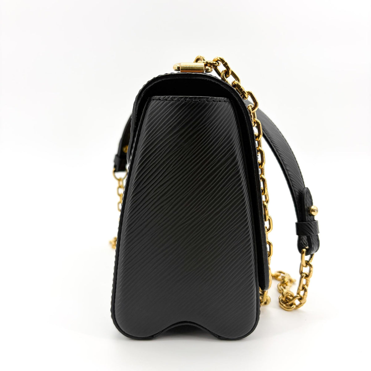 Louis Vuitton Twist Epi Leather Black Leather Handbag (Pre-Owned)