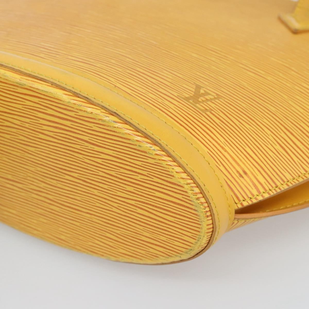 Louis Vuitton Saint Jacques Epi Leather Yellow Leather Handbag (Pre-Owned)