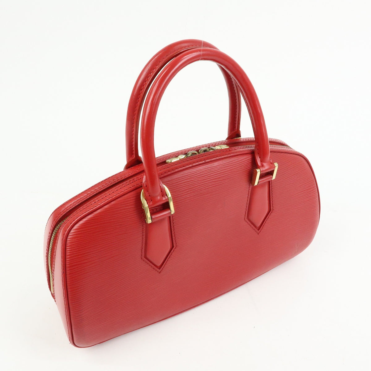 Louis Vuitton Jasmin Epi Leather Red Leather Handbag (Pre-Owned)