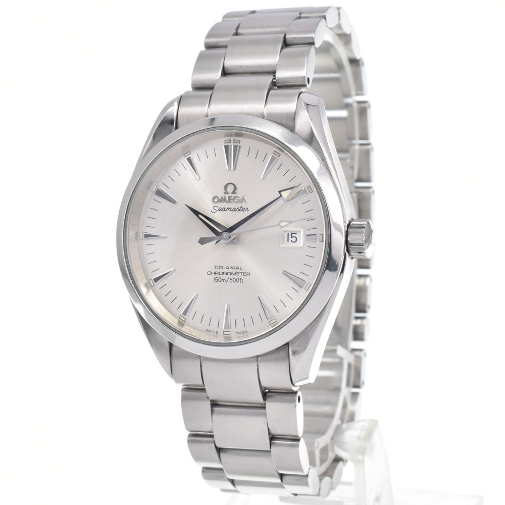 Omega Seamaster Aqua Terra Chronograph Automatic Stainless Steel Watch (Pre-Owned)