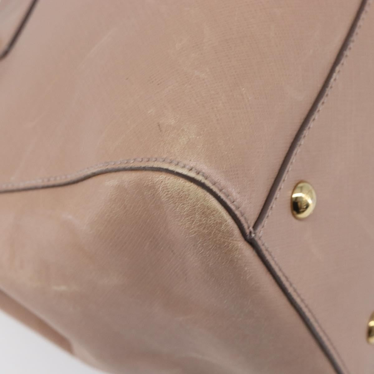 Salvatore Ferragamo Batik Leather Beige Leather Tote Bag Bag (Pre-Owned)