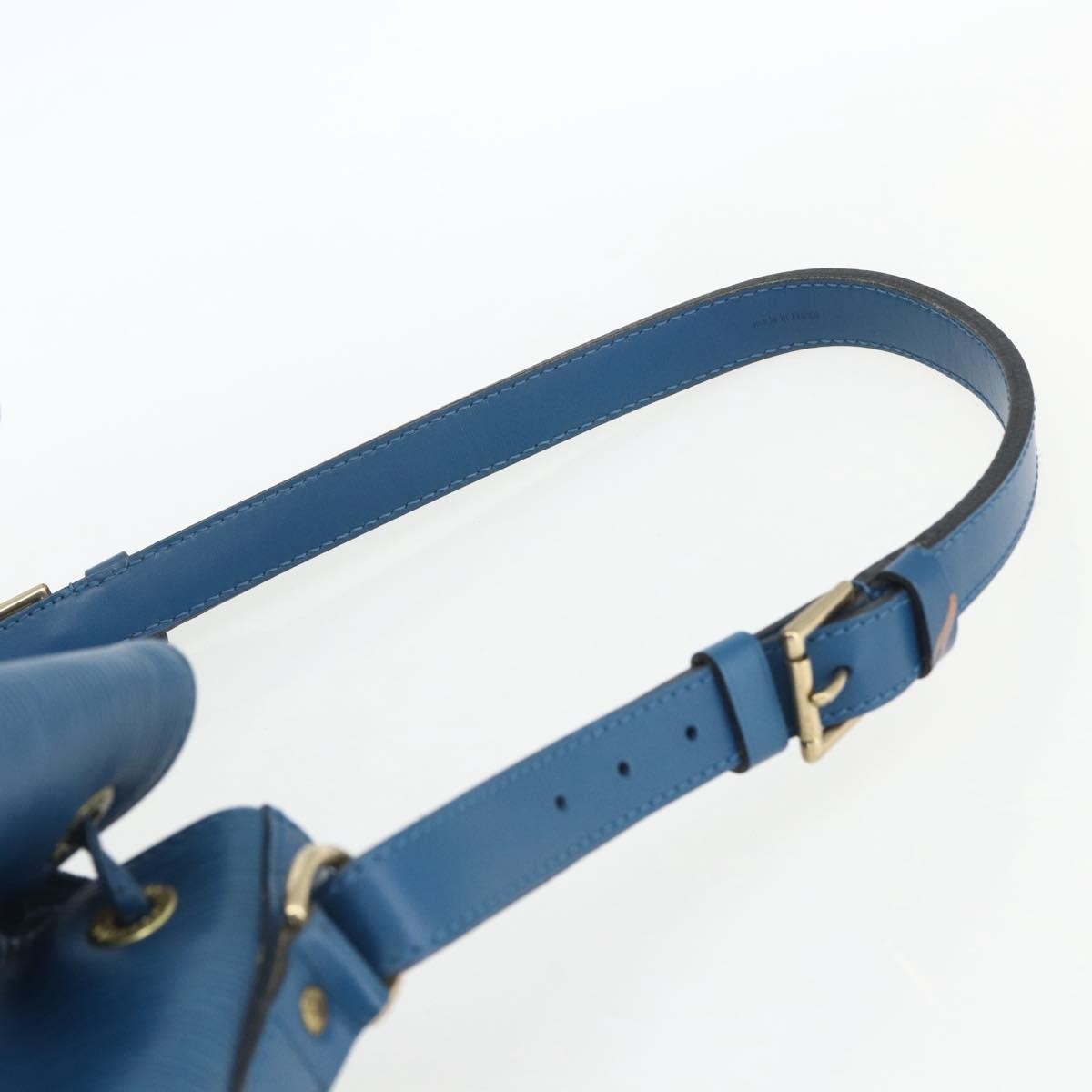 Louis Vuitton Petit Noe Epi Leather Blue Leather Shoulder Bag Bag (Pre-Owned)