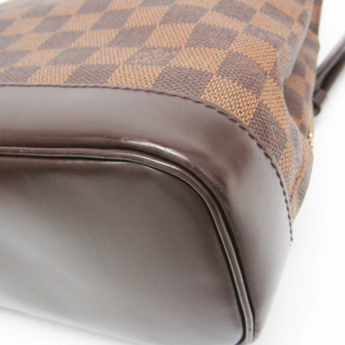 Louis Vuitton Soho Damier Brown Canvas Backpack Bag (Pre-Owned)