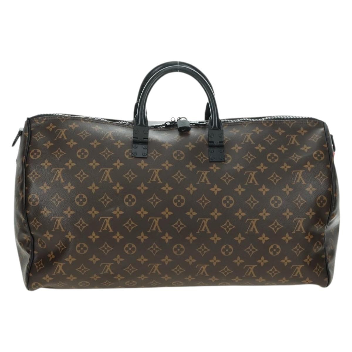 Louis Vuitton Solar Ray Keepall Bandouliere Monogram Canvas Brown Canvas Travel Bag Bag (Pre-Owned)