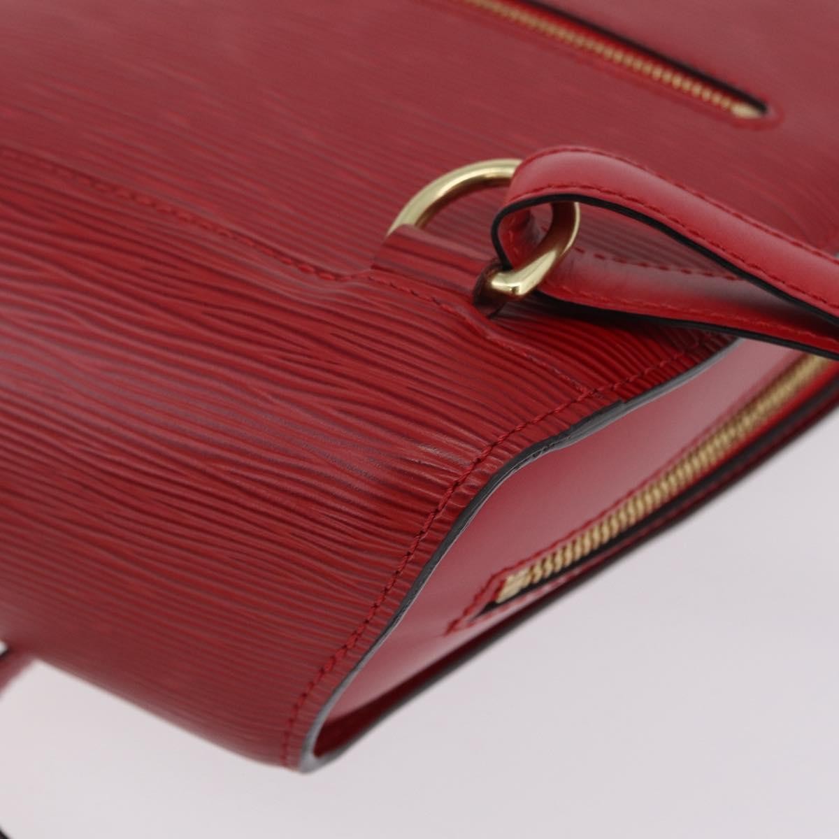 Louis Vuitton Mabillon Epi Leather Red Leather Backpack Bag (Pre-Owned)