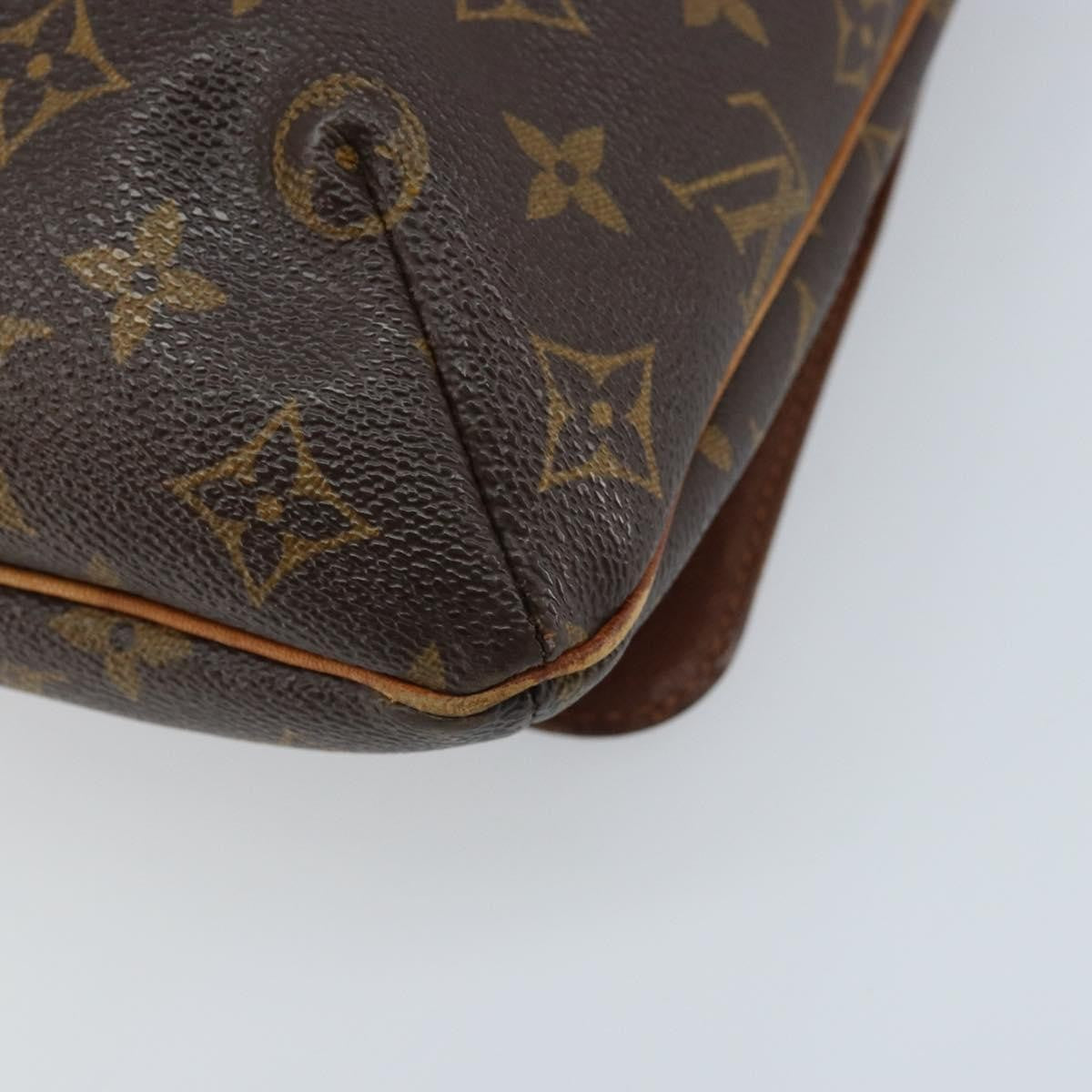 Louis Vuitton Musette Monogram Canvas Brown Canvas Shoulder Bag Bag (Pre-Owned)