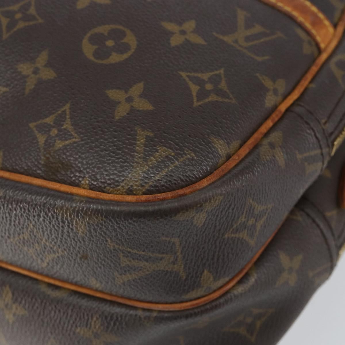 Louis Vuitton Reporter Monogram Canvas Brown Canvas Shoulder Bag Bag (Pre-Owned)