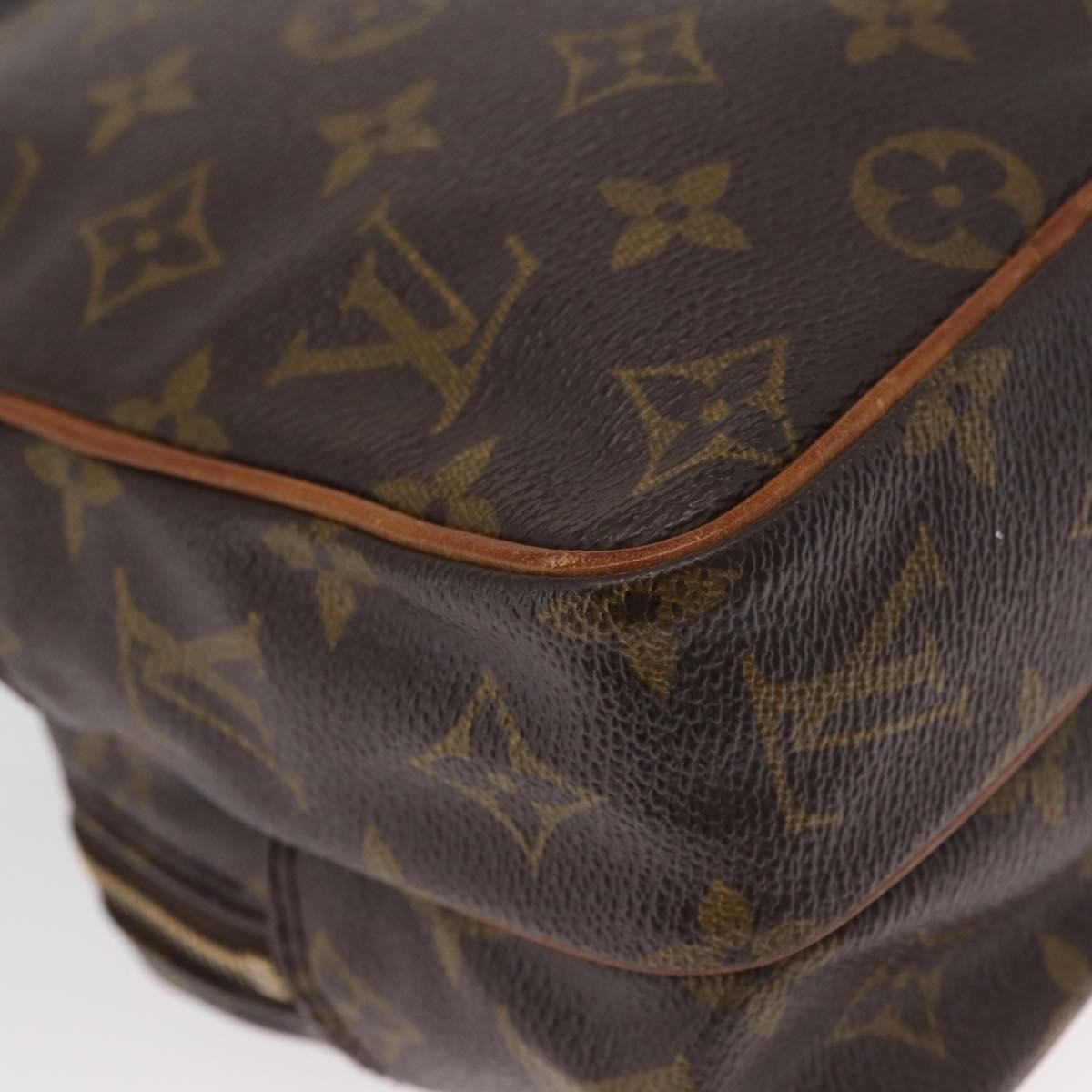 Louis Vuitton Amazone Monogram Canvas Brown Canvas Shoulder Bag Bag (Pre-Owned)