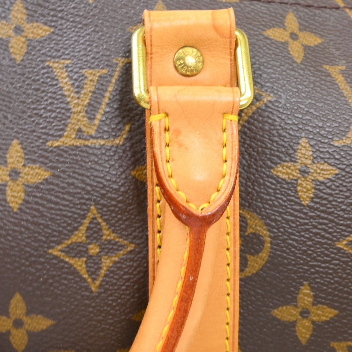 Louis Vuitton Keepall Monogram Canvas Brown Canvas Travel Bag Bag (Pre-Owned)