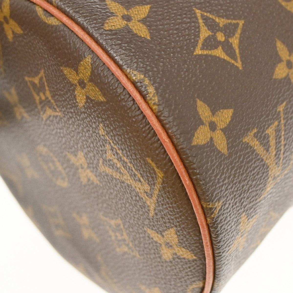 Louis Vuitton Papillon Monogram Canvas Brown Canvas Handbag (Pre-Owned)
