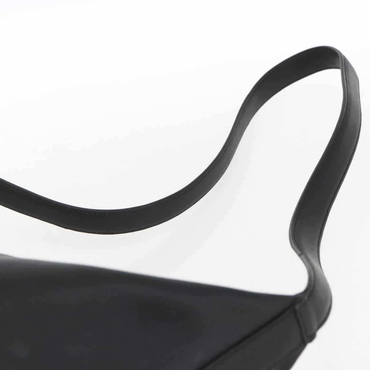 Loewe Vintage Leather Black Leather Shoulder Bag Bag (Pre-Owned)