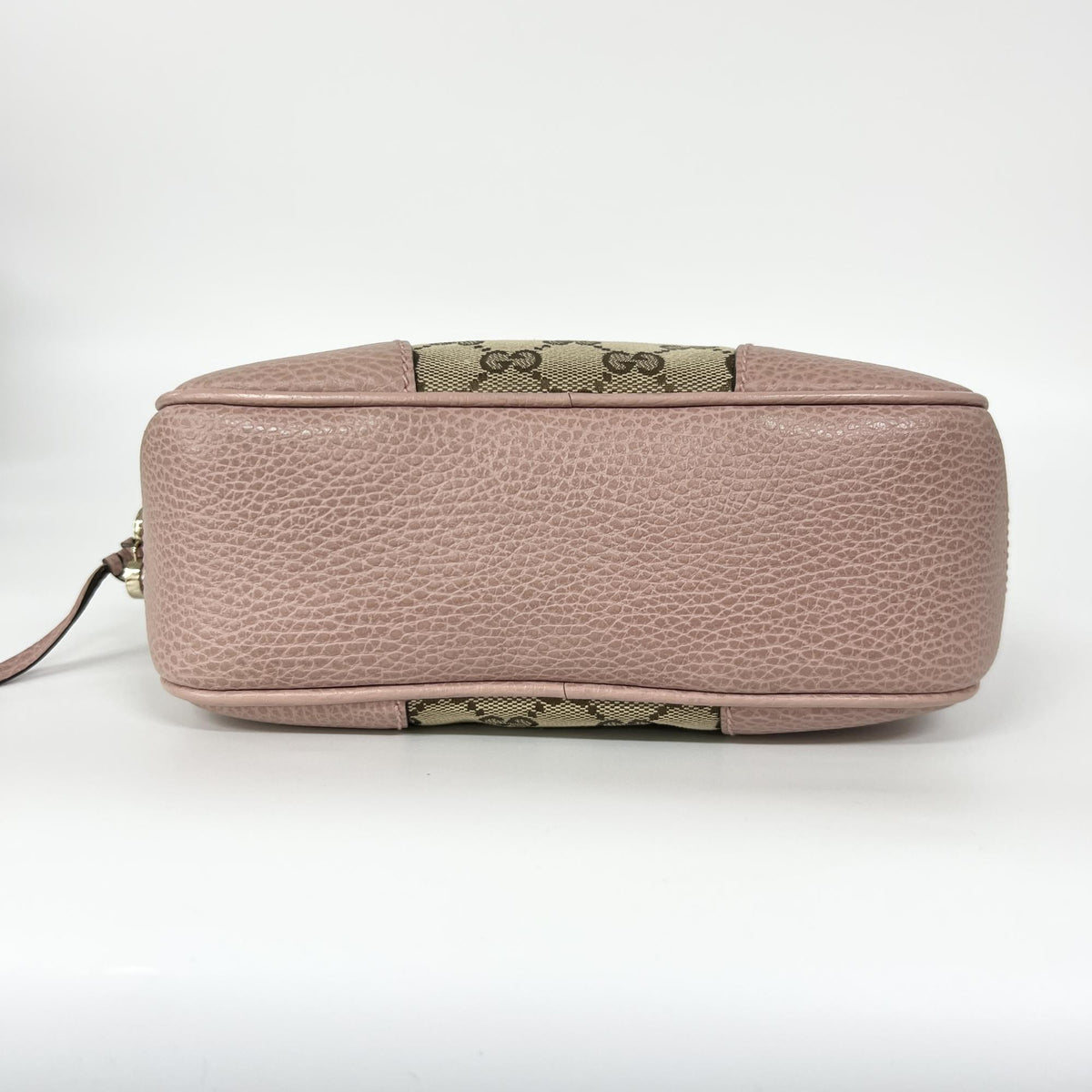 Gucci Bree Disco Gg Canvas With Leather Brown Canvas Crossbody Bag Bag (Pre-Owned)