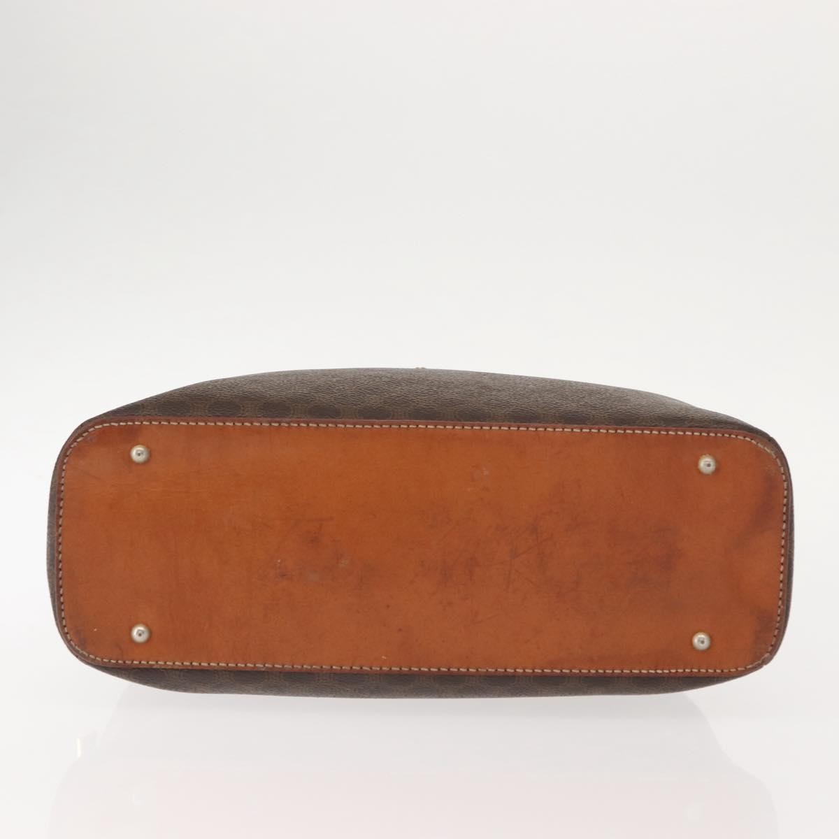 Celine Macadam Canvas Brown Canvas Handbag (Pre-Owned)