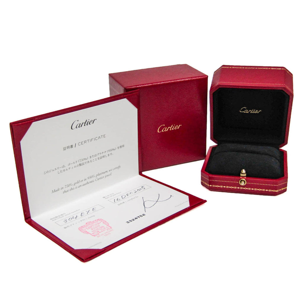 Cartier Love 1 Diamond Band White Gold And Diamond Silver White_Gold Ring Jewelry (Pre-Owned)