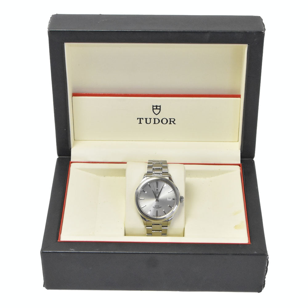Tudor Style Date Automatic Stainless Steel Watch (Pre-Owned)