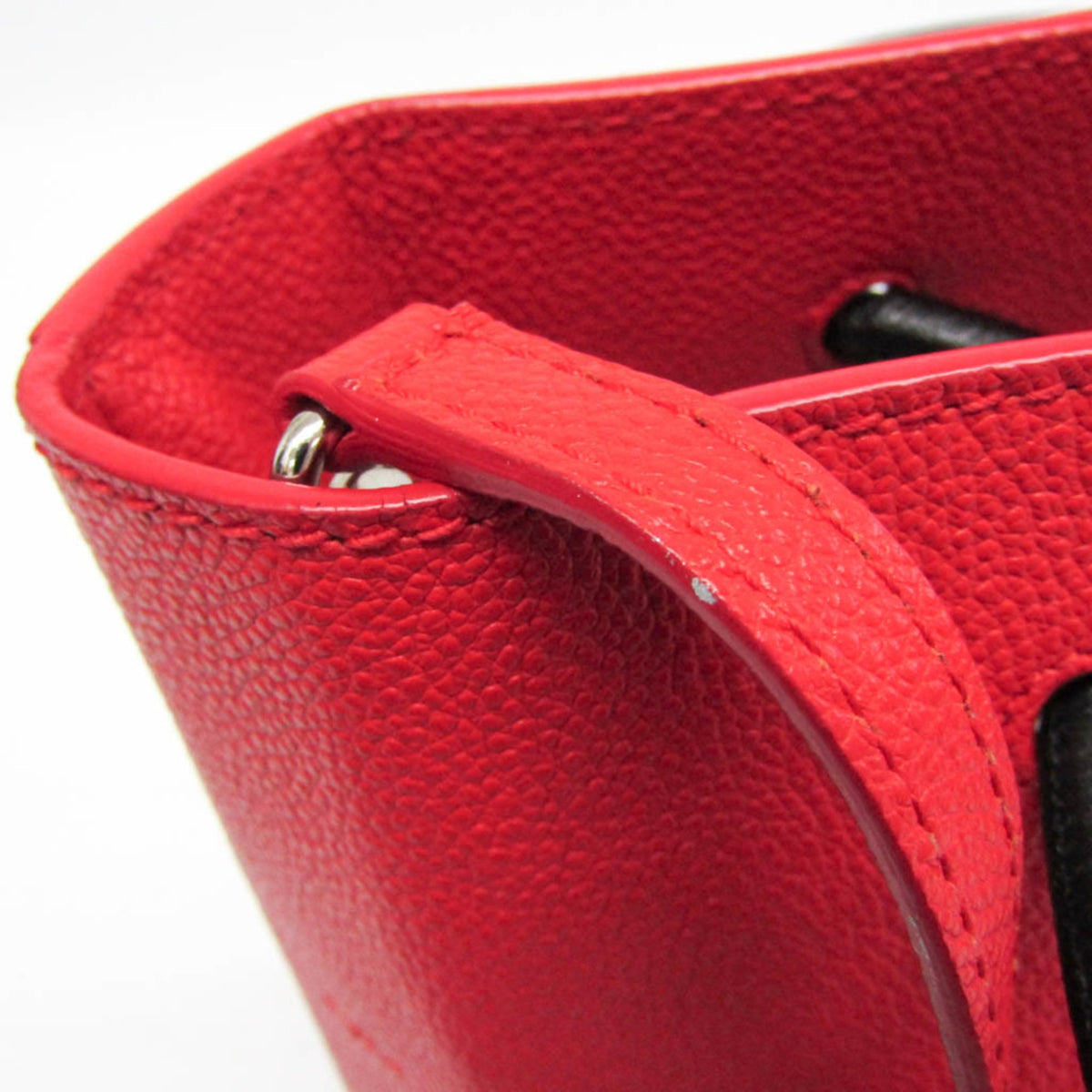 Balenciaga Shopping Leather Red Leather Tote Bag Bag (Pre-Owned)